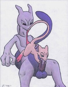 Rating: Explicit Score: 0 Tags: 2011 anthro balls color fellatio feral foxred64 fur insertion interspecies legendary_pokemon male mew mewtwo nude oral penis pokemon pokemon_(species) rule34 size_difference tail testicles User: bunchy7s