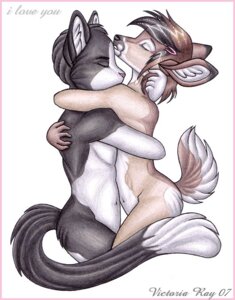 Rating: Safe Score: 0 Tags: 2007 anthro deer domestic_cat duo e621 eyes_closed felid feline felis female female_anthro honovi_(artist) hug love male male_anthro mammal nude nude_anthro nude_female nude_male romantic romantic_couple side_view simple_background tail white_background User: bunchy7s