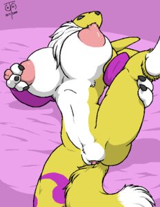 Rating: Explicit Score: 0 Tags: anthro breasts canine digimon digimon_(species) female female_only fox freckles_(artist) furry lying mostly_nude nipples pussy renamon rule34 solo soto tagme User: bunchy7s
