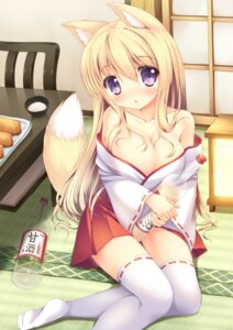 Rating: Questionable Score: 0 Tags: absolute_territory aburaage alcohol animal_humanoid asian_clothing bare_shoulders beverage blonde_hair blush bottle bottomwear breasts canid canid_humanoid canine canine_humanoid chair cleavage clothed clothing container e621 east_asian_clothing female fox fox_humanoid fox_tail furniture hair hi_res humanoid japanese_clothing legwear long_hair looking_at_viewer mammal mammal_humanoid on_ground purple_eyes sake sitting skirt solo taiki_ken thigh_highs white_clothing white_legwear User: bunchy7s