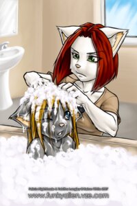 Rating: Safe Score: 0 Tags: 2007 age_difference anthro assisted_bathing bath bathroom blonde_hair blue_eyes bubble child detailed_background domestic_cat duo e621 felicia_nightshade felid feline felis female green_eyes hair inside keiron_white larger_female mammal one_eye_closed red_hair shampoo size_difference tabitha_nightshade text unimpressed url water young young_anthro young_female User: bunchy7s Rating: Safe Score: 0 Tags: 2007 age_difference anthro assisted_bathing bath bathroom blonde_hair blue_eyes bubble child detailed_background domestic_cat duo e621 felicia_nightshade felid feline felis female green_eyes hair inside keiron_white larger_female mammal one_eye_closed red_hair shampoo size_difference tabitha_nightshade text unimpressed url water young young_anthro young_female User: bunchy7s