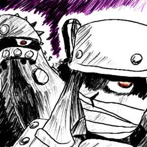 Rating: Safe Score: 0 Tags: 1:1 armor bandage bust_portrait capcom duo e621 grandfathered_content irritatingsonata klaymoor looking_at_viewer low_res male mega_man_(character) mega_man_(series) not_furry pirate portrait sketch User: bunchy7s
