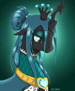 Rating: Safe Score: 0 Tags: arthropod changeling_(mlp) e621 female feral friendship_is_magic hair hasbro hi_res horn jewelry long_hair my_little_pony queen_chrysalis_(mlp) solo yula568 User: bunchy7s