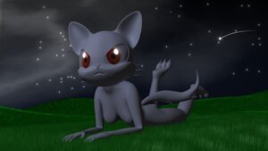 Rating: Questionable Score: 0 Tags: 16:9 3d_(artwork) anthro breasts butt cloud destiny_blackmoon detailed_background digital_media_(artwork) domestic_cat e621 felid feline felis female fur grass hi_res kittie mammal night nude plant red_eyes sky solo star starry_sky tail white_body white_fur widescreen User: bunchy7s