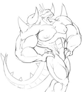 Rating: Questionable Score: 0 Tags: anthro bulge chaor chaotic demon dragmon e621 horn male monochrome muscular muscular_male nipples nude pecs solo underworlder_(species) User: bunchy7s