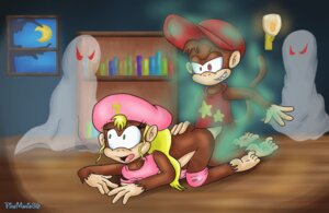 Rating: Explicit Score: 0 Tags: all_fours anal anal_sex anthro anthro_on_anthro blonde_hair color diddy_kong dixie_kong donkey_kong_(series) donkey_kong_country_2 e621 female firemario86 furry ghost green_eyes group hair haplorhine hat hypnofire86 kong male male/female mammal monkey monkey_boy monkey_girl nintendo possessed possession primate red_eyes rule34 sex smile spirit straight tail undead young young_anthro User: bunchy7s