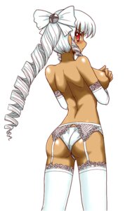 Rating: Questionable Score: 0 Tags: 1girls 2chan ass back blush breast_hold breasts covering covering_breasts dark_skin drill_hair elbow_gloves female garter_belt garter_straps garters gloves lace lace-trimmed_thighhighs lingerie looking_back mono_(moiky) os-tan panties ponytail red_eyes rule34 sideboob solo thighhighs tied_hair topless underwear vis-tan_(windows) white_hair white_legwear white_panties white_thighhighs windows_vista User: bunchy7s