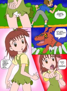 Rating: Explicit Score: 0 Tags: comic digimon female guilmon male monster_boy rule34 tagme User: bunchy7s