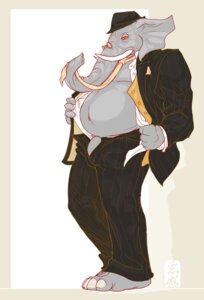 Rating: Explicit Score: 0 Tags: accessory anthro belly clothed clothing e621 elephant elephantid eyewear flaccid fydbac genitals glasses hysterium male mammal necktie open_clothing open_shirt open_topwear overweight overweight_anthro overweight_male penis proboscidean proboscis_(anatomy) shirt solo topwear trunk_(anatomy) tusks undressing User: bunchy7s