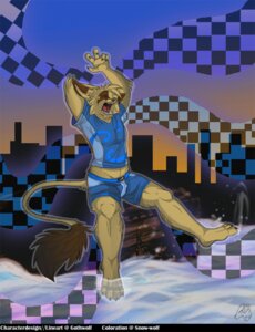 Rating: Safe Score: 0 Tags: 2009 abstract_art abstract_background artist_collaboration bottomwear clothing digital_media_(artwork) e621 felid gothwolf hybrid male mammal open_mouth shorts simple_background snow-wolf solo tail tikkus yawn User: bunchy7s