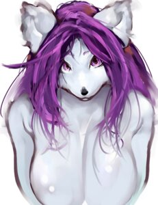 Rating: Questionable Score: 0 Tags: anthro breasts bust_portrait canid canine digital_media_(artwork) e621 featureless_breasts female front_view hair hi_res legend_of_mana looking_at_viewer mammal mana_(series) nude portrait purple_eyes purple_hair sierra_(mana) sindoll solo square_enix User: bunchy7s