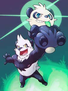 Rating: Safe Score: 0 Tags: bear blue_eyes chest_tuft e621 fur generation_6_pokemon male mammal nintendo nipples nude open_mouth orangetavi pancham paws pokemon pokemon_(species) simple_background solo tairu tuft User: bunchy7s