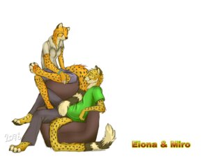 Rating: Safe Score: 0 Tags: 5:4 anthro chair cheetah duo e621 elona_(koul) eye_contact felid feline female furniture koul looking_at_another male mammal miro_(koul) recliner romantic romantic_couple simple_background sitting smile tail white_background User: bunchy7s