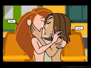 Rating: Explicit Score: 0 Tags: badassk9 bonnie_rockwaller closed_eyes disney disney_channel female female_only human kim_possible kimberly_ann_possible kissing multiple_females multiple_girls rule34 straight_hair yuri User: bunchy7s