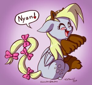 Rating: Safe Score: 0 Tags: 2013 accessory blonde_hair blush bow_(feature) bow_accessory bow_ribbon claws clothing cutie_mark derpy_hooves_(mlp) e621 english_text equid equine fake_cat_ears fake_ears feathered_wings feathers female feral friendship_is_magic fur gloves grey_body grey_feathers grey_fur hair hair_accessory hair_bow hair_ribbon handwear hasbro heart_symbol long_hair mammal my_little_pony mythological_creature mythological_equine mythology open_mouth pegasus ribbons sitting smile solo teeth text tobibrocki tongue wings User: bunchy7s