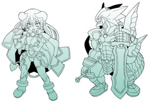 Rating: Explicit Score: 0 Tags: 1boy aroch_(shinrabanshou) astaroth_(shinrabanshou) breasts clothing demon demon_girl demon_horns female fully_clothed horns male monochrome pointy_ears rule34 shinrabanshou tail wings User: bunchy7s