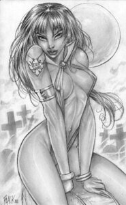 Rating: Explicit Score: 0 Tags: 1girls deacon_black female greyscale long_hair looking_at_viewer monochrome navel nipples_visible_through_clothing rule34 tagme traditional_media vampirella vampirella_(series) User: bunchy7s