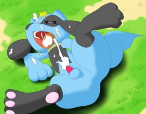 Rating: Explicit Score: 0 Tags: anthro bodily_fluids canid canine cum cum_in_mouth cum_in_own_mouth cum_in_self cum_inside cum_on_face cum_on_own_face cum_on_own_tongue cum_on_self cum_on_tongue e621 erection eyes_closed generation_4_pokemon genital_fluids genitals lying male mammal nintendo nude on_side open_mouth penis pokemon pokemon_(species) riolu solo tail tongue unknown_artist young young_anthro young_male User: bunchy7s