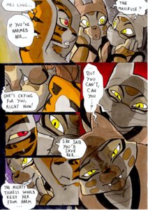 Rating: Safe Score: 0 Tags: anthro bdsm better_late_than_never bound comic daigaijin dialogue dreamworks e621 english_text felid female kung_fu_panda leopard mammal master_tigress painting_(artwork) pantherine red_eyes smile text tiger traditional_media_(artwork) traditional_painting_(artwork) traditional_watercolor_(artwork) wan_wu watercolor_(artwork) wing_wu wu_sisters yellow_eyes User: bunchy7s