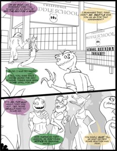 Rating: Safe Score: 0 Tags: 1_finger 3_eyes 3_fingers 4_eyes 6_eyes ambiguous_gender apode arthropod black_tie_(suit) breasts building clothed clothing comic dialogue draconcopode dress e621 english_text female fingers fur horn insect inside janner3d legless male monster monster_girl_(genre) multi_eye naga outside reptile scalie school serpentine snake speech_bubble suit text User: bunchy7s