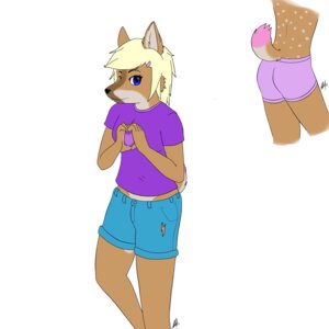 Rating: Safe Score: 0 Tags: 1:1 black_nose blonde_hair blue_eyes bottomwear boxer_briefs brown_body brown_fur clothing deer dipstick_tail e621 female fur hair heart_symbol mammal markings multicolored_tail one_eye_closed princessblizzardspot shorts solo tail tail_markings tan_body tan_fur underwear wink User: bunchy7s