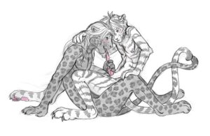 Rating: Explicit Score: 0 Tags: animal_genitalia anthro anthro_on_anthro bagheera balls blush cheetah claws collaborative collaborative_gesture collaborative_tail_heart domestic_cat duo e621 erection felid feline felis fellatio genitals gesture heart_symbol leopard leopard_spots licking male male/male male_penetrated male_penetrating male_penetrating_male mammal melanistic monochrome oral pantherine pawpads penetration penile penis penis_lick pink_pawpads sex sheath simoon simple_background sketch spots tail tail_gesture tail_heart tiger toe_claws tongue tongue_out white_background User: bunchy7s