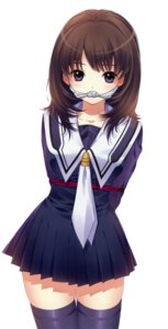 Rating: Explicit Score: 0 Tags: 1girls bondage bound female female_only femsub fully_clothed gag gagged highres i"s pleated_skirt rope rule34 school_uniform schoolgirl serafuku solo thighhighs yoshizuki_iori User: bunchy7s