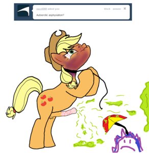 Rating: Explicit Score: 0 Tags: 2012 applejack_(mlp) asphyxiation autoerotic_asphyxiation blonde_hair bloodshot_eyes bodily_fluids clothing colored_cum cowboy_hat cum cutie_mark e621 earth_pony equid equine erection erotic_asphyxiation feral friendship_is_magic genital_fluids genitals green_cum green_eyes gynomorph hair hasbro hat headgear headwear horse intersex mammal mspaintponies my_little_pony penis pony simple_background solo tail tumblr twilight_panda unusual_bodily_fluids unusual_cum unusual_genital_fluids white_background User: bunchy7s