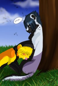 Rating: Explicit Score: 0 Tags: cloud detailed_background duo e621 erection forest genitals grass hebi male male/male naruto nature outside penis plant sasuke_uchiha sasunaru sky tail tree wood User: bunchy7s