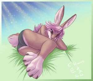 Rating: Questionable Score: 0 Tags: 2008 anthro biped butt clothing dated e621 eye_through_hair eyebrow_through_hair eyebrows female female_anthro fluffy fluffy_tail foshu hair lagomorph leporid looking_at_viewer lying mammal on_side panties pink_hair rabbit scut_tail short_tail solo tail translucent translucent_hair underwear User: bunchy7s