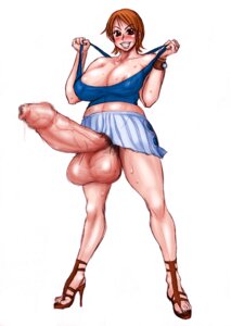 Rating: Explicit Score: 0 Tags: balls blush breasts brown_eyes censored erection foreskin foreskin_overhang futa_only futanari gigantic_penis grin high_heels huge_breasts human intersex jewelry long_foreskin midriff nami_(one_piece) one_piece open_toe_shoes penis pre-timeskip precum pubic_hair rule34 sandals see-through serious_graphics shoes short_hair skirt smile solo_futa straight_hair sweat testicles uncircumcised uncut undressing unretracted_foreskin veins veiny_foreskin veiny_penis User: bunchy7s