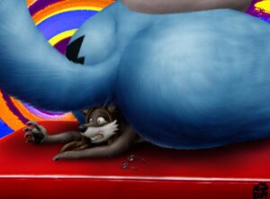 Rating: Explicit Score: 0 Tags: 2014 ambiguous_gender anal anal_penetration anal_vore anthro big_butt blue_body blue_fur bodily_fluids butt butt_crush canid canine canis clenched_teeth close-up crying duo e621 eyewear fan_character fur generation_4_pokemon glasses gums hair long_hair lucario luke_delfino_(character) mammal micro nintendo nude on_top panicking pawpads paws penetration pokemon pokemon_(species) roop_(the_roop) sat_on scared sharp_teeth sitting size_difference tail tears teeth the_roop vore wolf User: bunchy7s
