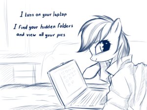 Rating: Safe Score: 0 Tags: 2013 4:3 bed blue_and_white clothing computer e621 electronics english_text equid equine female feral friendship_is_magic furniture hair hasbro horse laptop long_hair looking_at_viewer mammal monochrome my_little_pony pony rainbow_(artist) rainbow_dash_(mlp) shirt simple_background smile solo table text topwear white_background User: bunchy7s Rating: Safe Score: 0 Tags: 2013 4:3 bed blue_and_white clothing computer e621 electronics english_text equid equine female feral friendship_is_magic furniture hair hasbro horse laptop long_hair looking_at_viewer mammal monochrome my_little_pony pony rainbow_(artist) rainbow_dash_(mlp) shirt simple_background smile solo table text topwear white_background User: bunchy7s