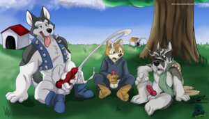 Rating: Explicit Score: 0 Tags: 3_toes 4_fingers angry animal_genitalia animal_penis anthro balls big_penis black_eyes black_nose blue_eyes bodily_fluids boots bottomless brown_body brown_fur canid canine canine_genitalia canine_penis canis circlejerk clothed clothing cloud cross-eyed cum cum_on_face cumshot detailed_background doghouse domestic_dog e621 ejaculation erection eyebrows eyewear feet fingers footwear fur genital_fluids genitals glasses grass grey_body grey_fur group group_masturbation group_sex hanzou_(tetsunoshin) happy husky iwan_(tetsunoshin) knot looking_at_another male male/male mammal masturbation mostly_nude muscular muscular_male nordic_sled_dog nude one_eye_closed open_mouth orgasm outside penile penile_masturbation penis plant scarf seto_(tetsunoshin) sex shoes sitting size_difference sky spikes spitz tail teal_eyes teeth threesome toes tongue tongue_out topwear tree trio vest wan_wan_celeb_soreyuke!_tetsunoshin white_body white_fur wolfblade wood User: bunchy7s