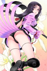 Rating: Questionable Score: 0 Tags: black_hair black_panties boots breasts clothing female flower hi_res ki_(pixiv239687) long_hair looking_back medium_breasts oichi_(sengoku_basara) panties purple_eyes rule34 sengoku_basara skirt thighs underwear User: bunchy7s