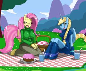 Rating: Safe Score: 0 Tags: 2012 anthro anthrofied big_breasts blonde_hair blue_body blue_clothing blue_eyes blue_fur blue_sky blush braided_hair breasts cake clothed clothing dessert digital_media_(artwork) duo e621 equid equine eyes_closed feathered_wings feathers female fingerless_gloves fluffy fluffy_tail fluttershy_(mlp) food friendship_is_magic fur gloves hair handwear hasbro hi_res horn kneeling long_hair mammal md_(mrddragon) my_little_pony mythological_creature mythological_equine mythology open_mouth outside pegasus picnic pink_hair shirt sitting sky smile sssonic2 tail topwear winged_unicorn wings yellow_body yellow_feathers yellow_fur User: bunchy7s