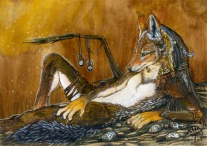 Rating: Safe Score: 0 Tags: 2008 abstract_background alectorfencer ankh anthro breasts brown_body brown_fur canid canine canis detailed e621 egyptian eye_of_isis featureless_breasts female fluffy fur grey_body grey_fur jackal mammal nude occult_symbol orange_body orange_fur painting_(artwork) pentacle pentagram realistic reclining runes simple_background solo symbol tail tan_body tan_fur traditional_media_(artwork) traditional_painting_(artwork) traditional_watercolor_(artwork) tribal watercolor_(artwork) white_body white_fur User: bunchy7s