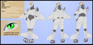 Rating: Questionable Score: 0 Tags: 2013 aeromorph aircraft anthro biped black_border border breasts butt catchabird digital_media_(artwork) e621 ea-6b_prowler english_text female full-length_portrait gesture green_eyes hand_gesture living_aircraft living_machine living_vehicle looking_at_viewer machine model_sheet northrop_grumman portrait sharp_teeth solo teeth text tongue v_sign vehicle wings User: bunchy7s