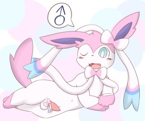 Rating: Explicit Score: 0 Tags: 3_toes 6:5 accessory balls blue_background blue_eyes blush bow_ribbon bow_tie canid canine cock_ring e621 eeveelution erection fangs feet femboy feral fur gender_symbol generation_6_pokemon genitals hair_accessory hair_bow hair_ribbon itameshi jewelry looking_at_viewer lying male male_symbol mammal navel nintendo nude on_side one_eye_closed open_mouth penis penis_accessory penis_jewelry penis_ribbon pink_background pink_body pink_fur pink_penis pink_skin pokemon pokemon_(species) ribbons sharp_teeth simple_background solo stated_gender sylveon symbol teeth toes tongue white_body white_eyes white_fur wink 炒飯 User: bunchy7s