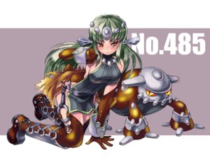 Rating: Safe Score: 0 Tags: alternate_species ambiguous_gender biped boots clothing digital_media_(artwork) duo e621 elemental_creature female feral footwear generation_4_pokemon green_hair hair heatran human humanized kenkou_cross laced_boots legendary_pokemon mammal mineral_fauna nintendo pokemon pokemon_(species) quadruped scalie shoes User: bunchy7s