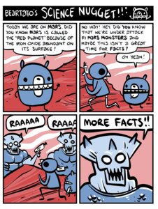 Rating: Safe Score: 0 Tags: 2011 alien ambiguous_gender anthro avian bear beartato bird comic dialogue e621 english_text humor male mammal nedroid reginald_(nedroid) science space speech_bubble text what User: bunchy7s