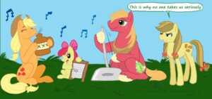 Rating: Safe Score: 0 Tags: apple_bloom_(mlp) apple_fritter_(mlp) applejack_(mlp) big_macintosh_(mlp) bottle cartoonlion container detailed_background e621 earth_pony equid equine female feral friendship_is_magic group hasbro horse male mammal music my_little_pony pony redneck tail toony washboard young young_feral User: bunchy7s