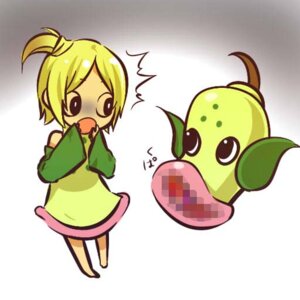 Rating: Safe Score: 0 Tags: 1:1 censored clothing dress duo e621 female generation_1_pokemon green_clothing green_dress hitec human japanese_text mammal mosaic_censorship nintendo not_furry pokemon pokemon_(species) text weepinbell User: bunchy7s