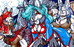 Rating: Safe Score: 0 Tags: 2008 anthro big_breasts blue_eyes blue_hair breasts canid canine canis chest_tuft cleavage clothed clothing collar detailed_background e621 fangs female fenrir_lunaris fox fur grey_body grey_fur group hair half-closed_eyes hammer hati_(fenrir_lunaris) jewelry long_hair looking_at_viewer lute male mammal managarm moon musical_instrument narrowed_eyes necklace night outside overweight plucked_string_instrument red_eyes red_hair skoll_(fenrir_lunaris) slightly_chubby string_instrument teeth tools trio tuft viking white_body white_fur wolf User: bunchy7s