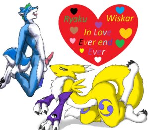 Rating: Explicit Score: 0 Tags: anthro bandai_namco black_sclera blue_body blue_eyes blue_fur canid canine canis countershading digimon digimon_(species) dipstick_tail domestic_dog duo e621 erection eyes_closed female fur genitals green_hair hair hi_res husky love male male/female mammal markings multicolored_body multicolored_fur multicolored_tail nordic_sled_dog penis renamon ryaku simple_background spitz tail tail_markings two_tone_body two_tone_fur two_tone_tail unknown_artist white_background white_body white_fur white_tail wiskar yellow_body yellow_fur yellow_tail yin_yang User: bunchy7s