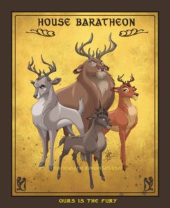 Rating: Safe Score: 0 Tags: a_song_of_ice_and_fire antlers deer e621 english_text feral fur game_of_thrones gendry_waters group horn male mammal marimoreno renly_baratheon robert_baratheon stannis_baratheon text User: bunchy7s