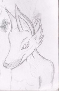 Rating: Safe Score: 0 Tags: anthro bust_portrait canid canine dark e621 featureless_chest fox grandfathered_content graphite_(artwork) greyscale jacora male mammal monochrome nude portrait sinister solo traditional_media_(artwork) User: bunchy7s