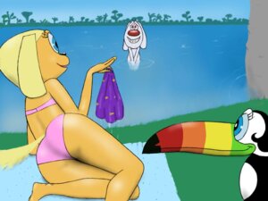 Rating: Questionable Score: 0 Tags: 4:3 anthro avian bikini bird blue_eyes brandy_and_mr._whiskers brandy_harrington butt canid canine canis clothed clothing disney domestic_dog e621 embarrassed eye_contact female group lagomorph leporid looking_at_another mammal nude piciform rabbit skimpy smile swimming_trunks swimwear tail tight_clothing toucan tropical two-piece_swimsuit unknown_artist User: bunchy7s
