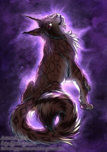 Rating: Safe Score: 0 Tags: 2012 abstract_background ambiguous_gender e621 felid feline feral jc_(artist) kinra'lahk looking_at_viewer looking_back lynx mammal purple_eyes simple_background solo tail whiskers User: bunchy7s