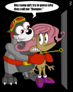 Rating: Explicit Score: 0 Tags: 3pac anthro belt bondage bumper_the_badger camp_lazlo cartoon_network collar crossover diddy_kong_racing female footwear furry gloves male male/female mongoose patsy_smiles rule34 shoes slave User: bunchy7s